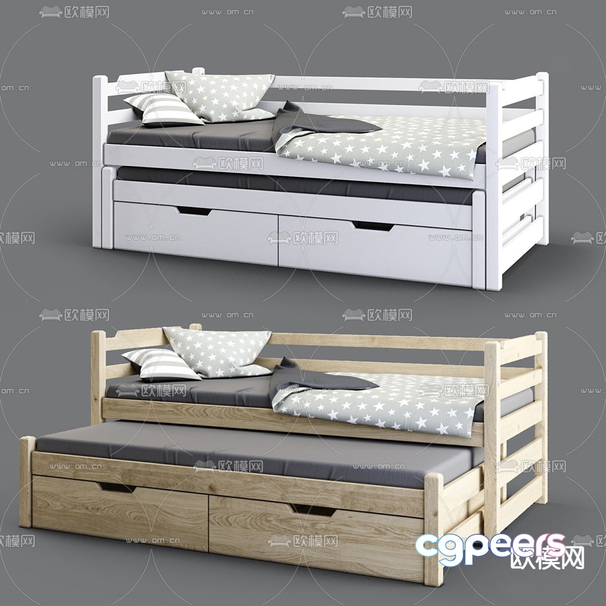 Sofa bed children’s bed 3d model Sofa bed children’s bed 3d model