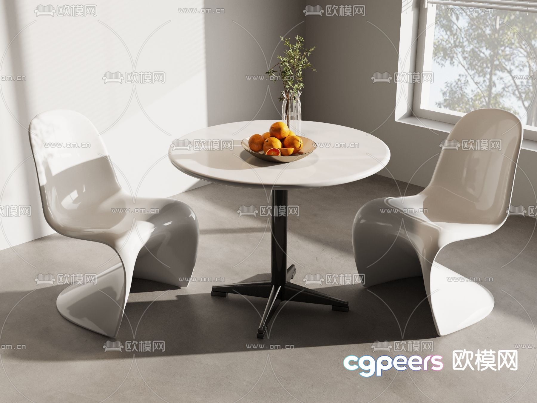 Leisure tables and chairs Negotiation tables and chairs 3d model Leisure tables and chairs Negotiation tables and chairs 3d model
