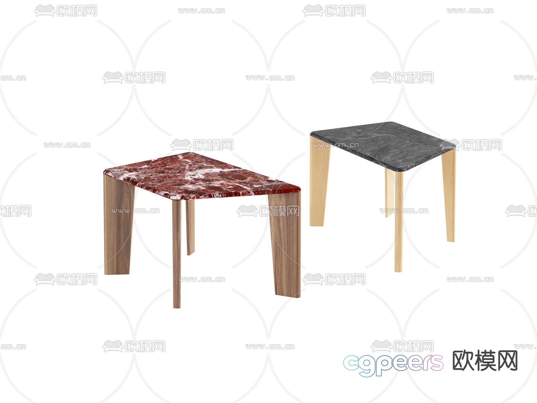 Modern casual table negotiation table 3d model Modern casual table negotiation table 3d model