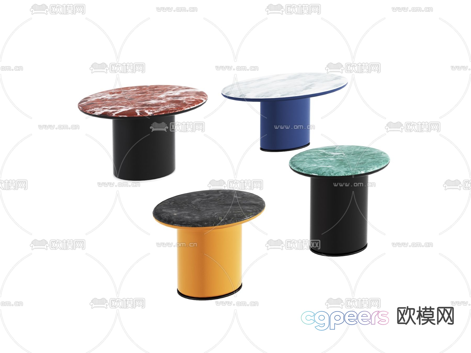 Round coffee table Round table 3D model Round coffee table Round table 3D model