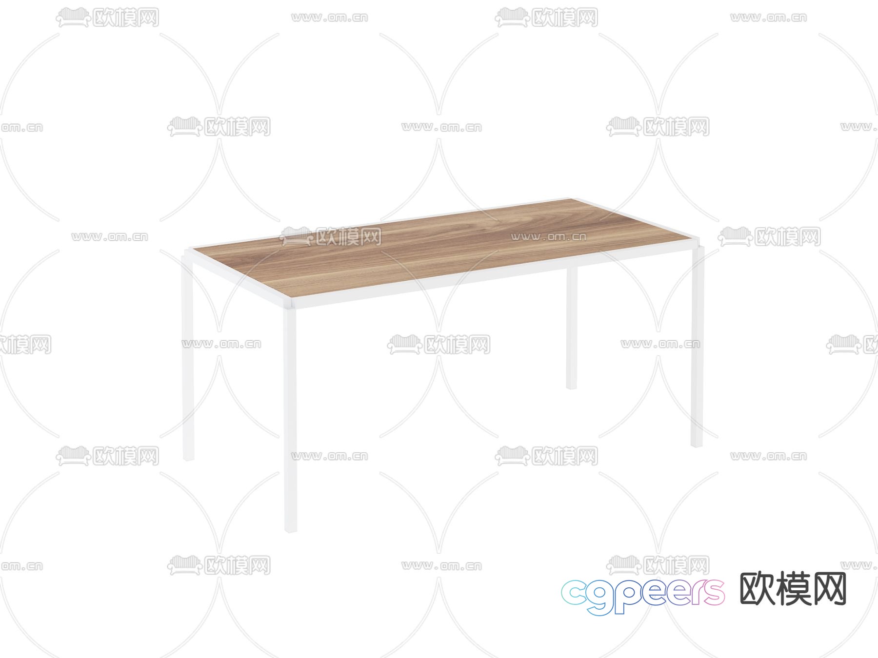 Modern dining table dining table 3d model Modern dining table dining table 3d model