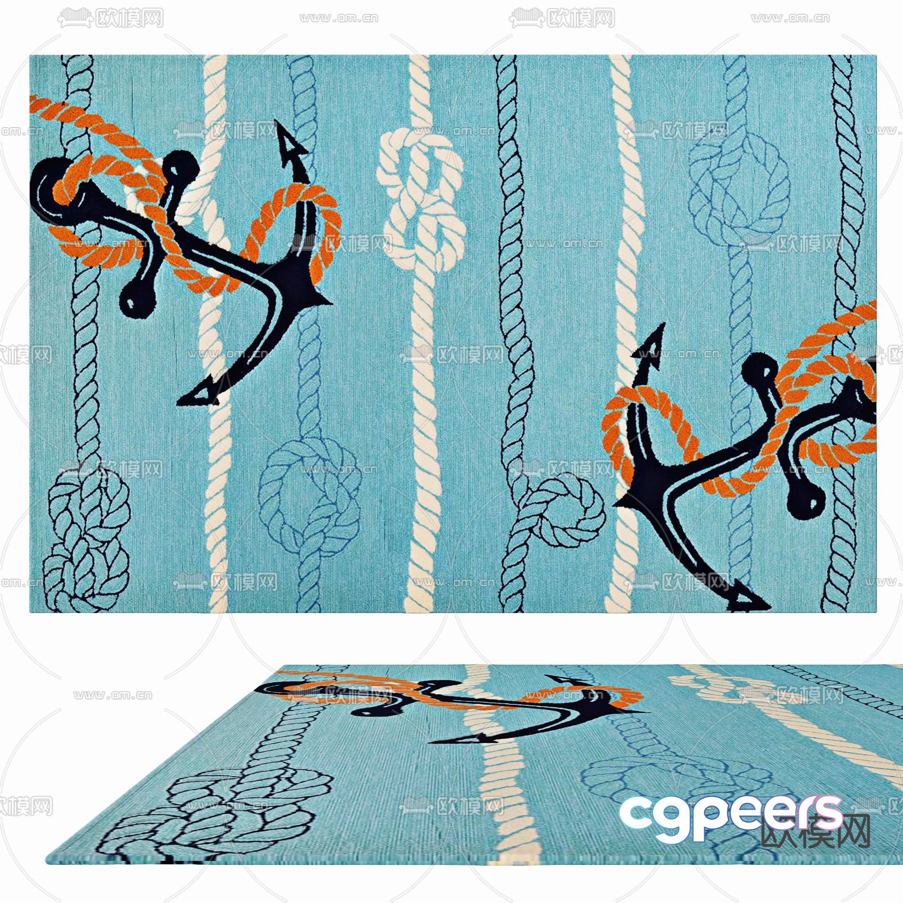 Children’s carpet 3d model Children’s carpet 3d model