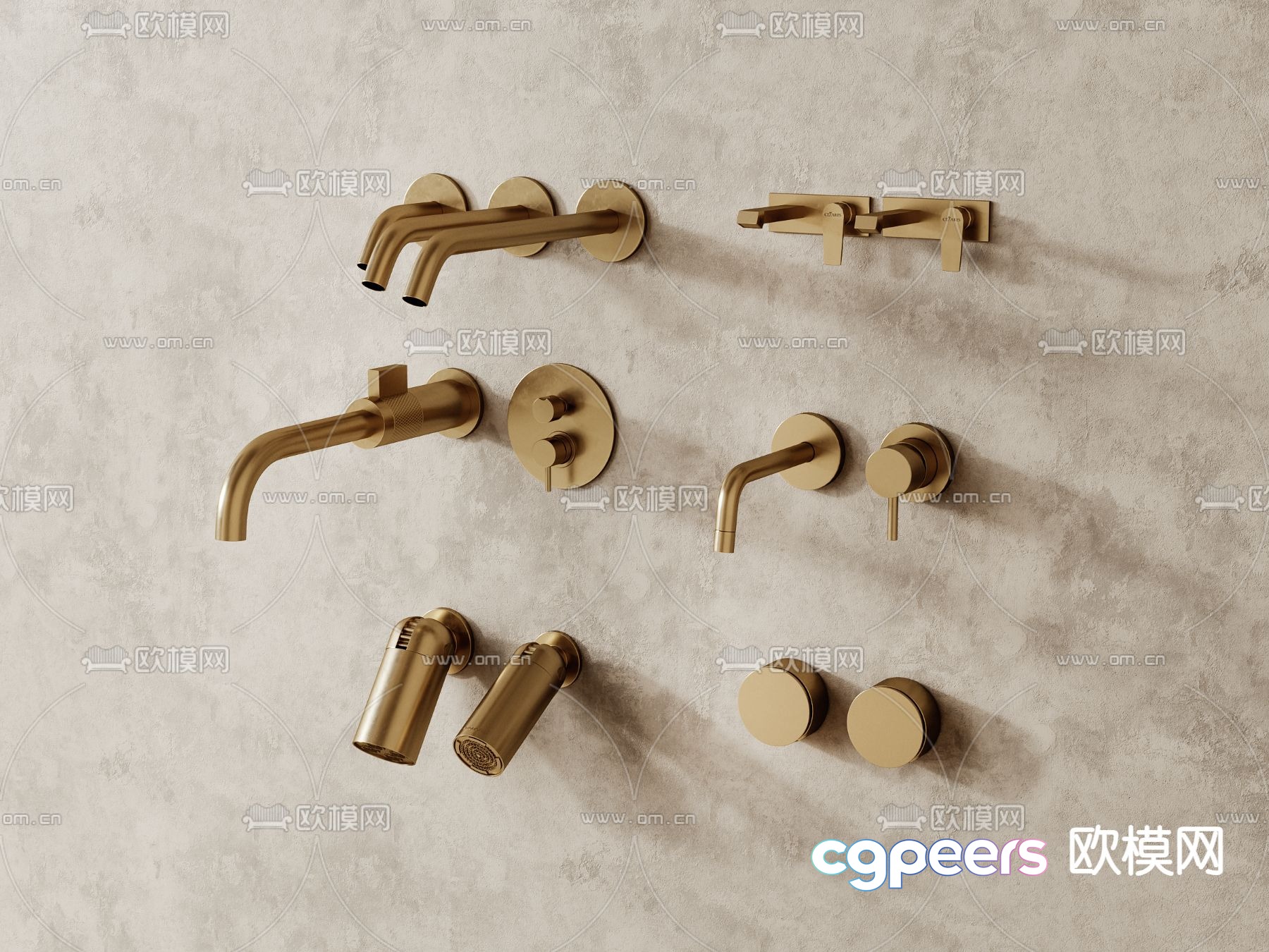 Faucet 3D model Faucet 3D model