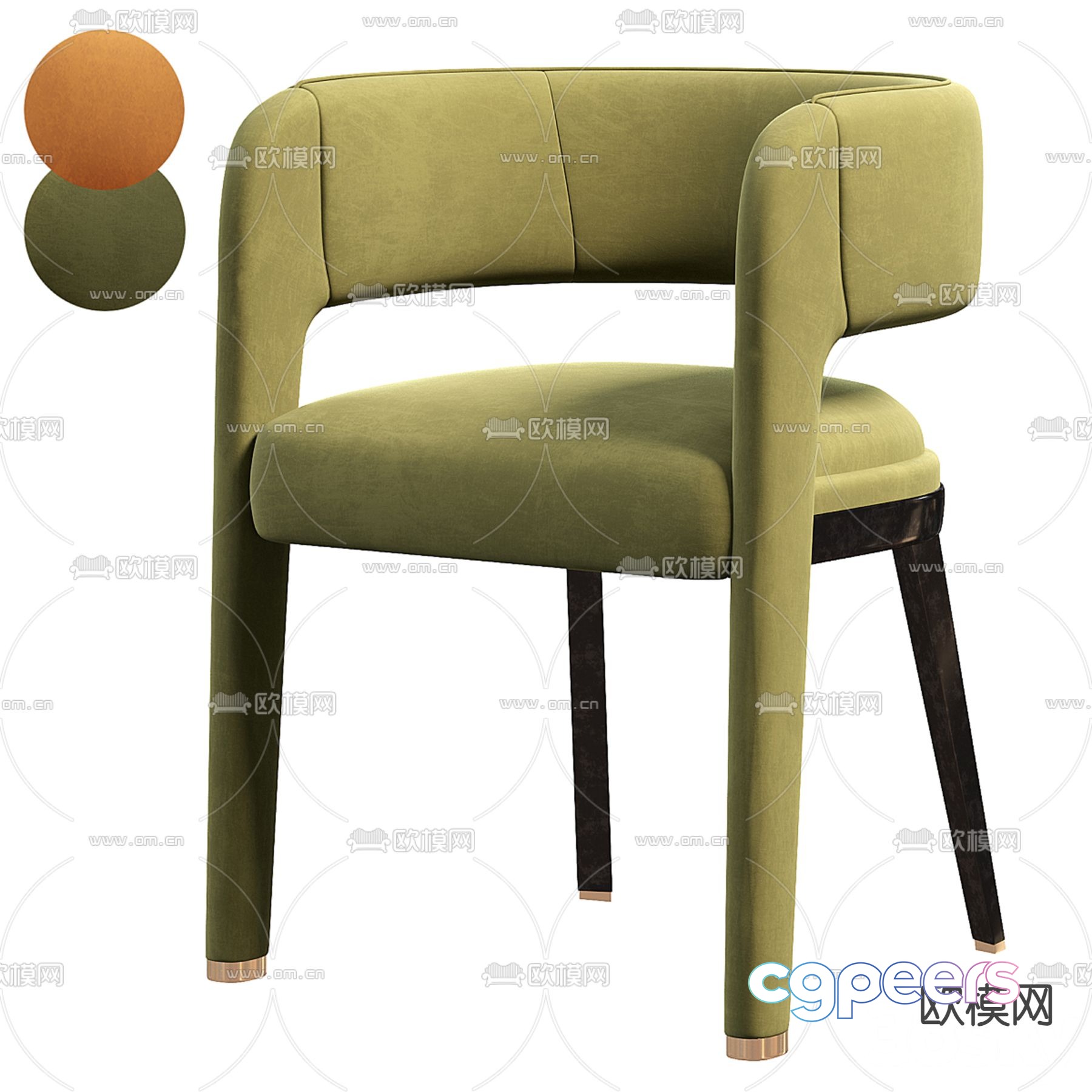 Modern lounge chair 3d model Modern lounge chair 3d model