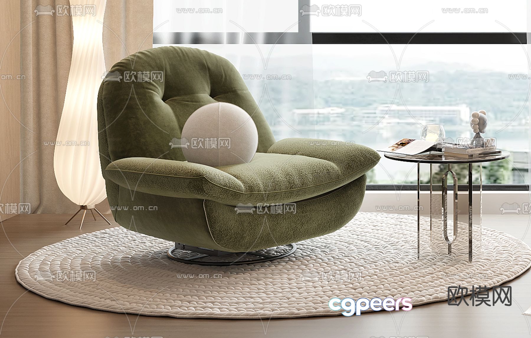 Beanbag leisure sofa 3d model Beanbag leisure sofa 3d model