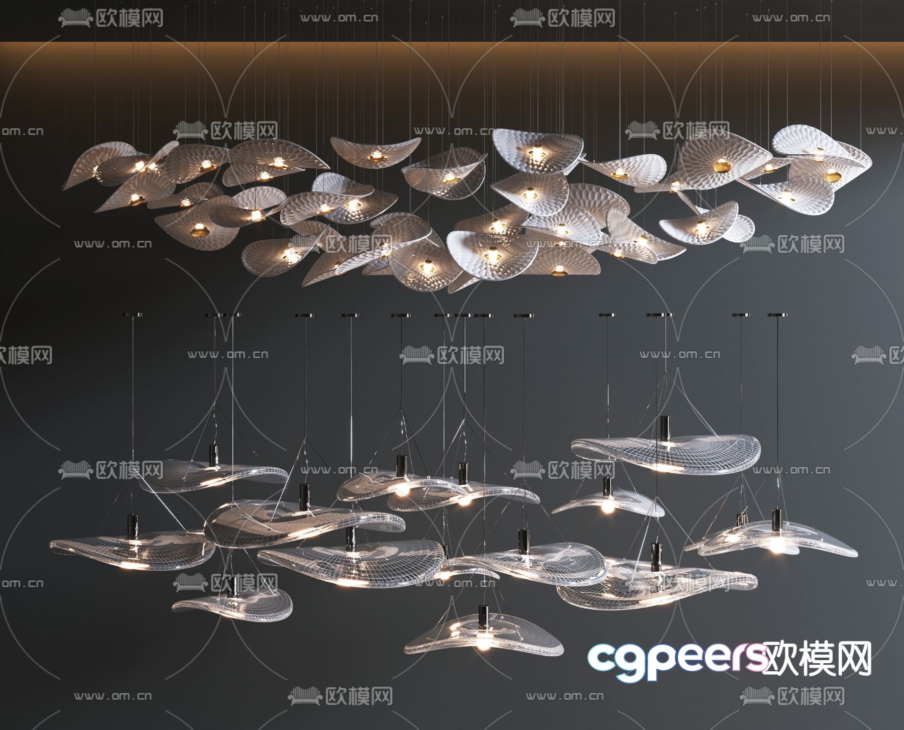 Crystal Chandelier 3d Model Crystal Chandelier 3d Model