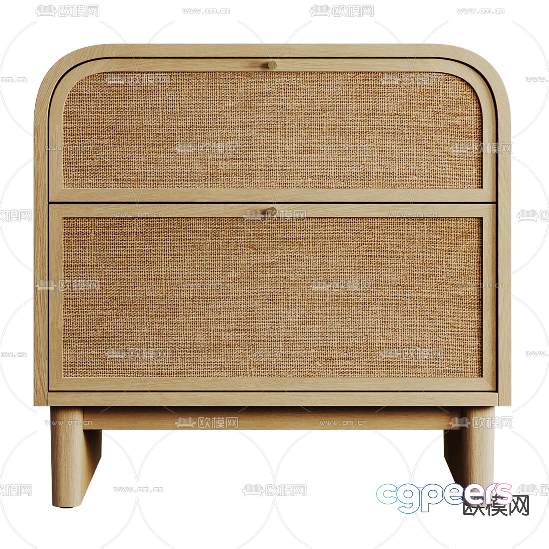 Suzette wabi-sabi bedside table 3d model Suzette wabi-sabi bedside table 3d model