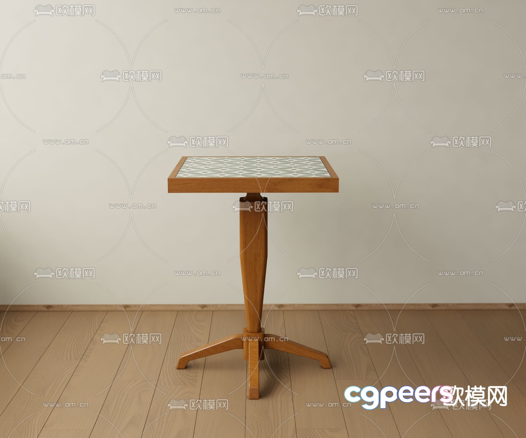 Wasabi wind side table 3D model Wasabi wind side table 3D model