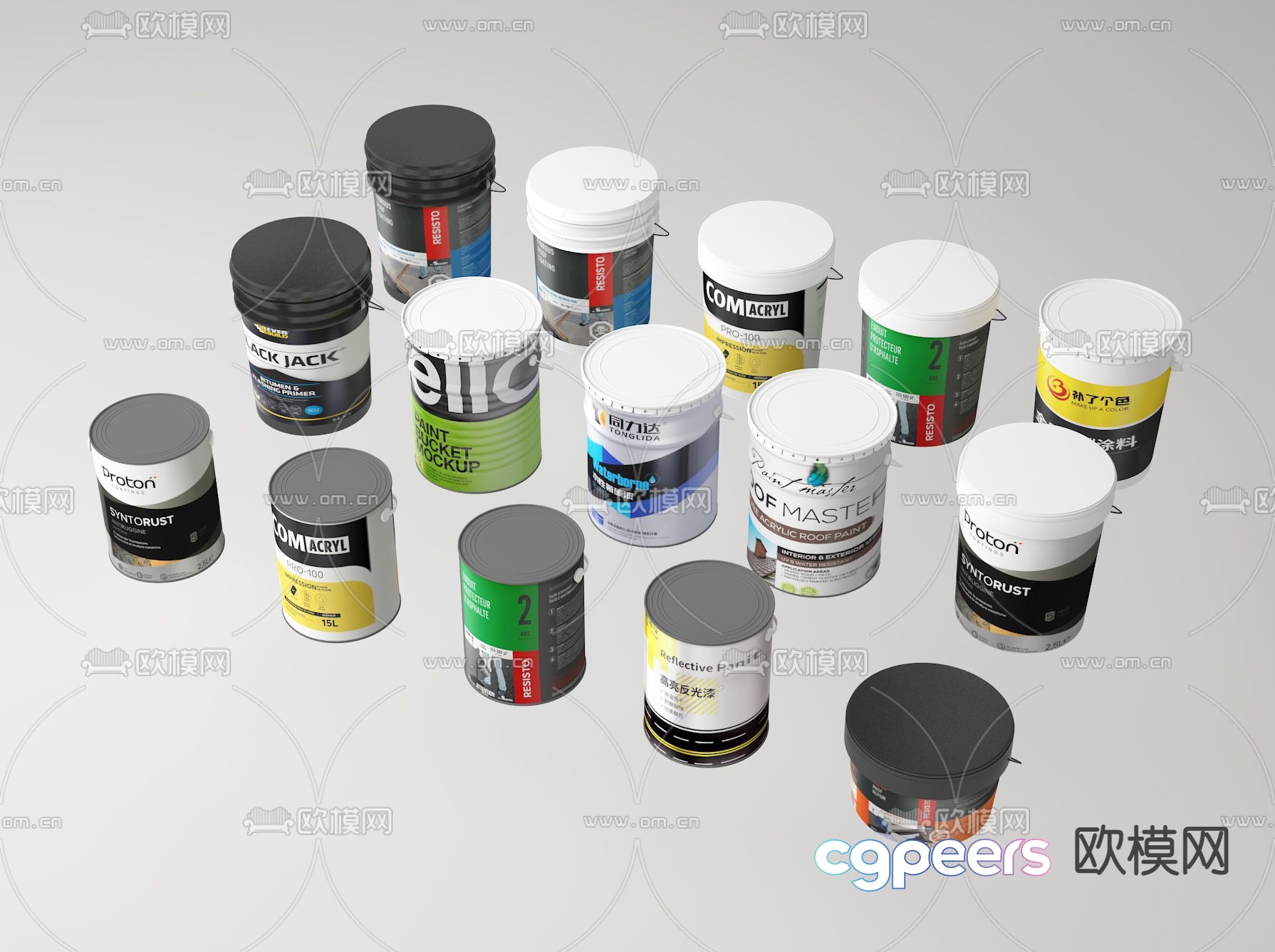 paint bucket paint bucket 3d model paint bucket paint bucket 3d model