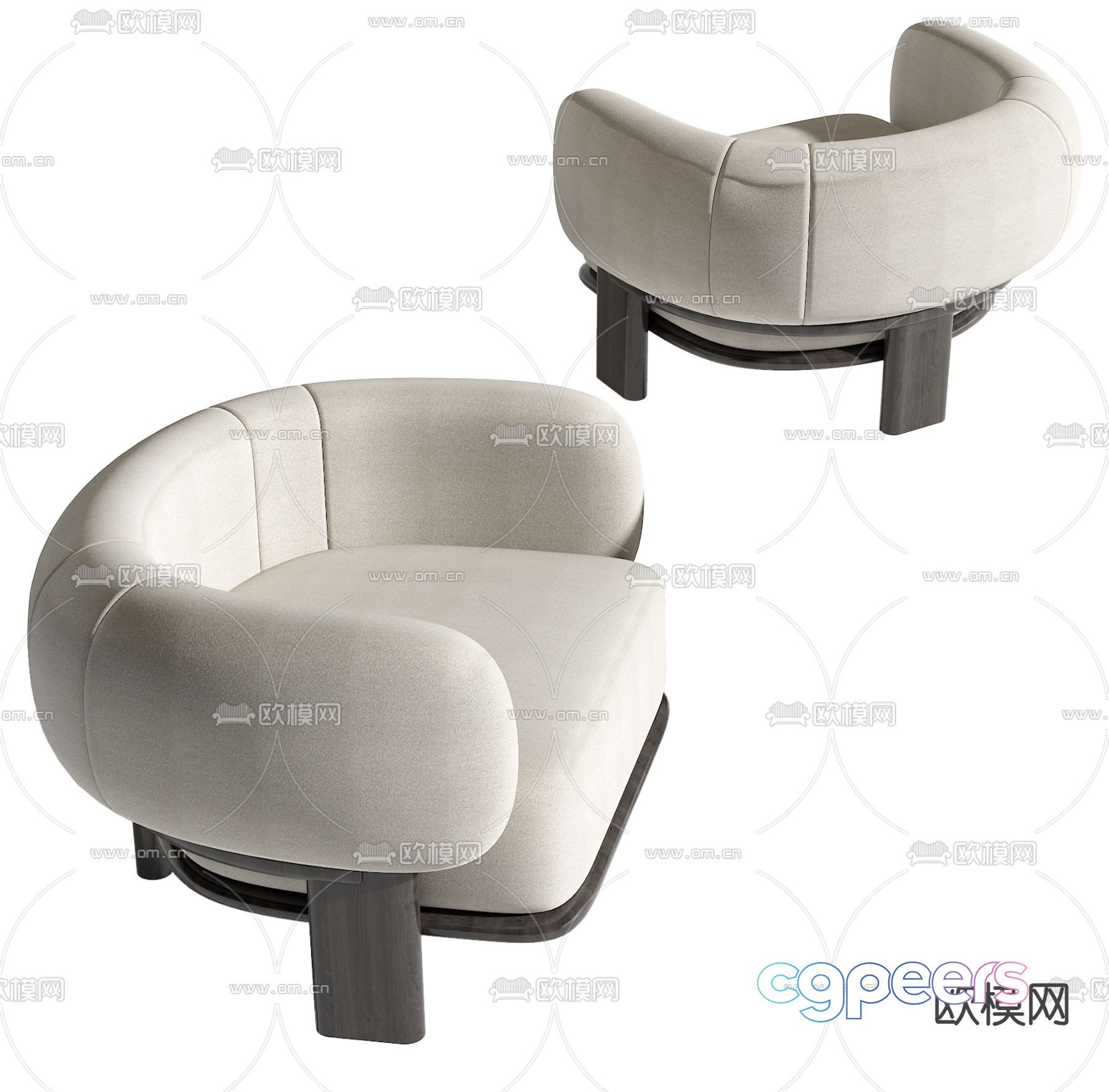 Single sofa 3d model Single sofa 3d model