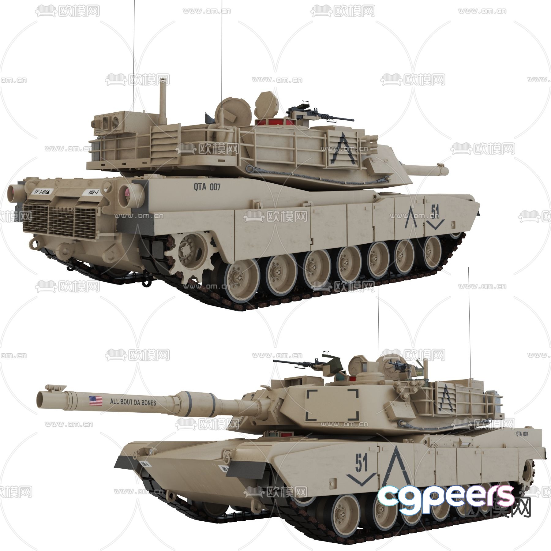 M1A2 main battle tank armored vehicle 3d model M1A2 main battle tank armored vehicle 3d model