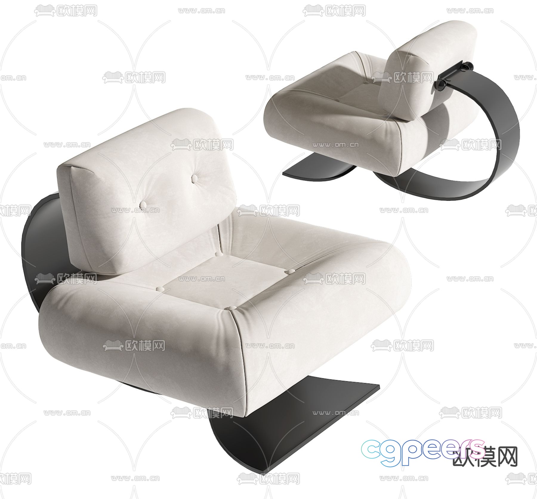 Single sofa 3d model Single sofa 3d model