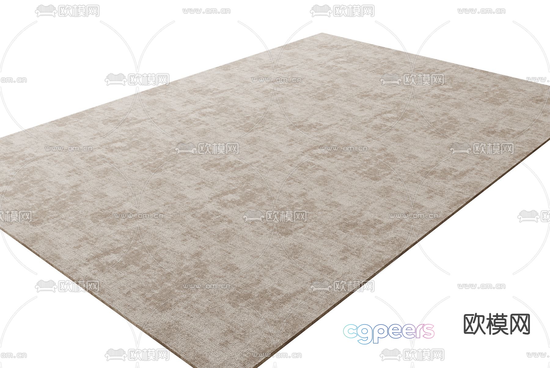 Modern carpet 3d model Modern carpet 3d model