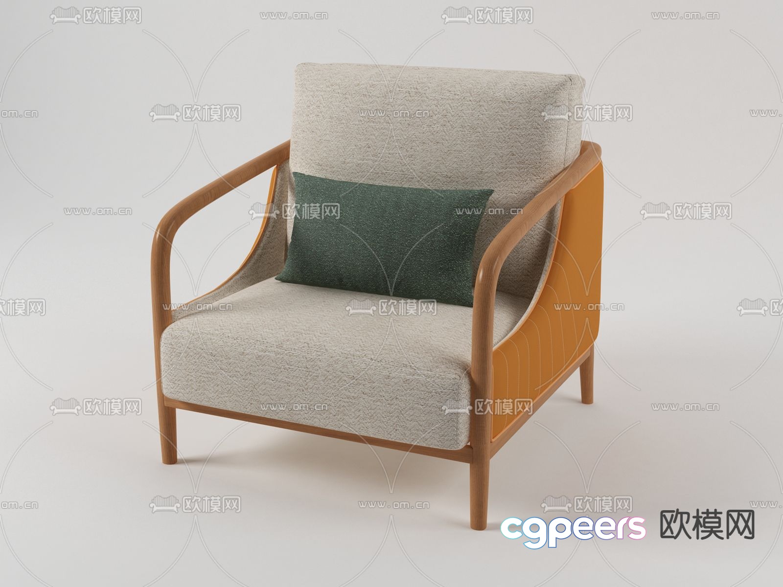 Single sofa 3d model Single sofa 3d model