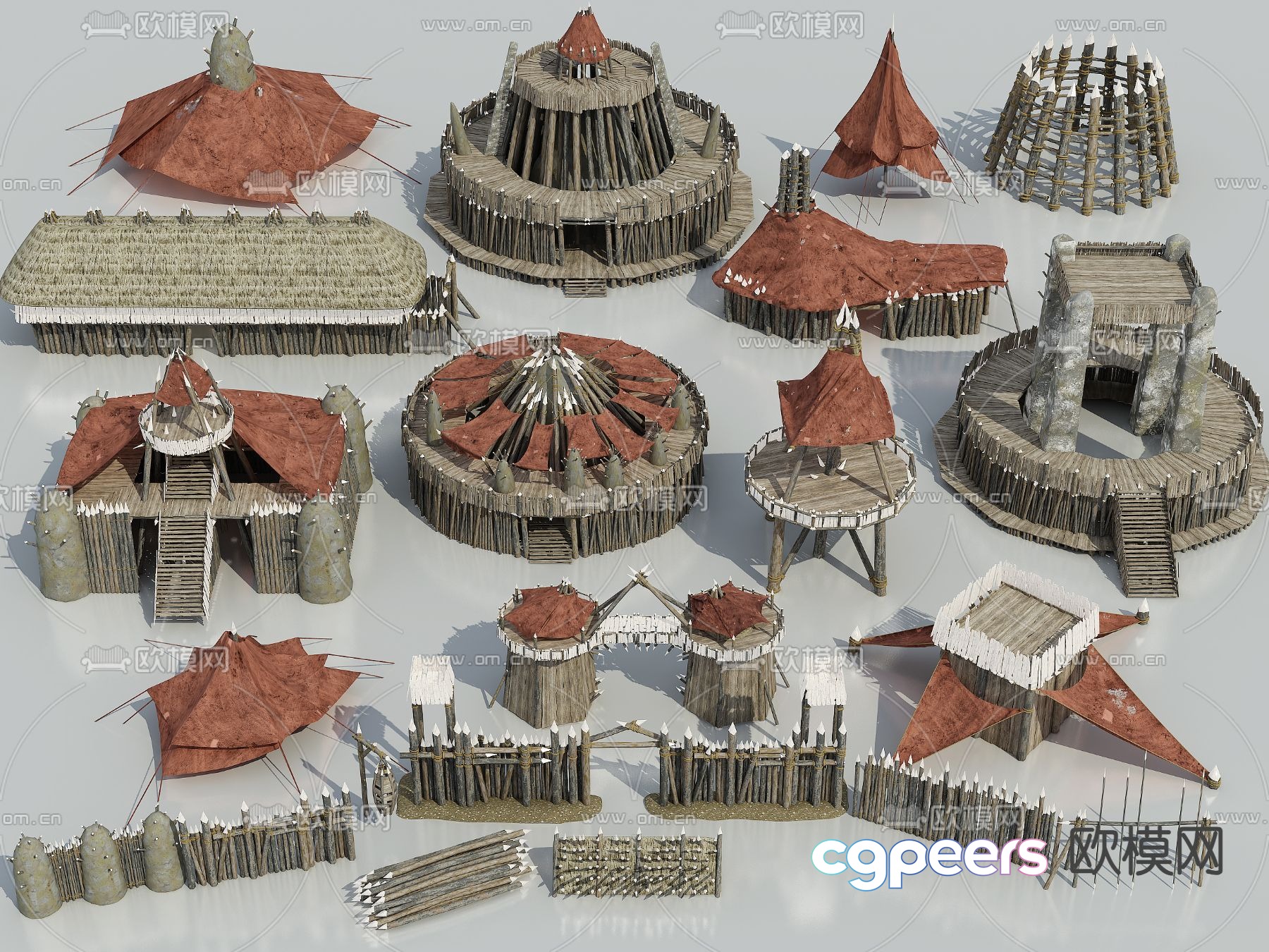 primitive tribe 3d model primitive tribe 3d model