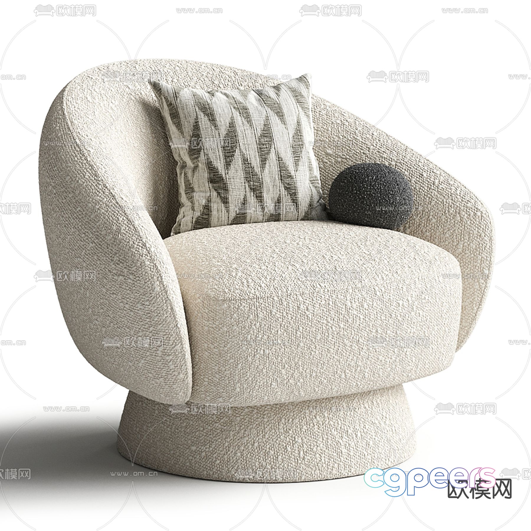 Single sofa 3d model Single sofa 3d model
