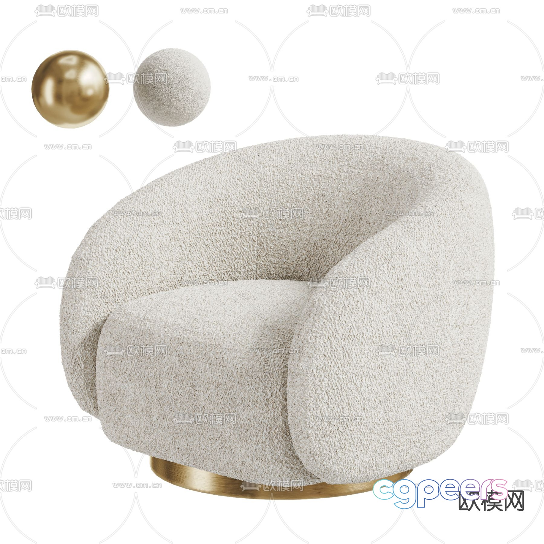 Single sofa 3d model Single sofa 3d model