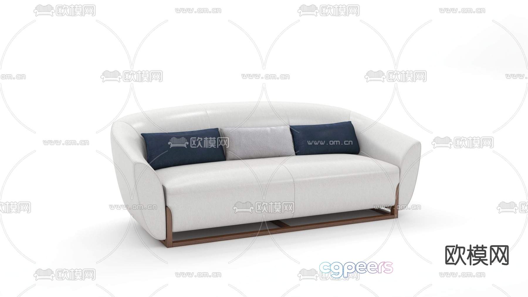 multi-person sofa 3d model multi-person sofa 3d model