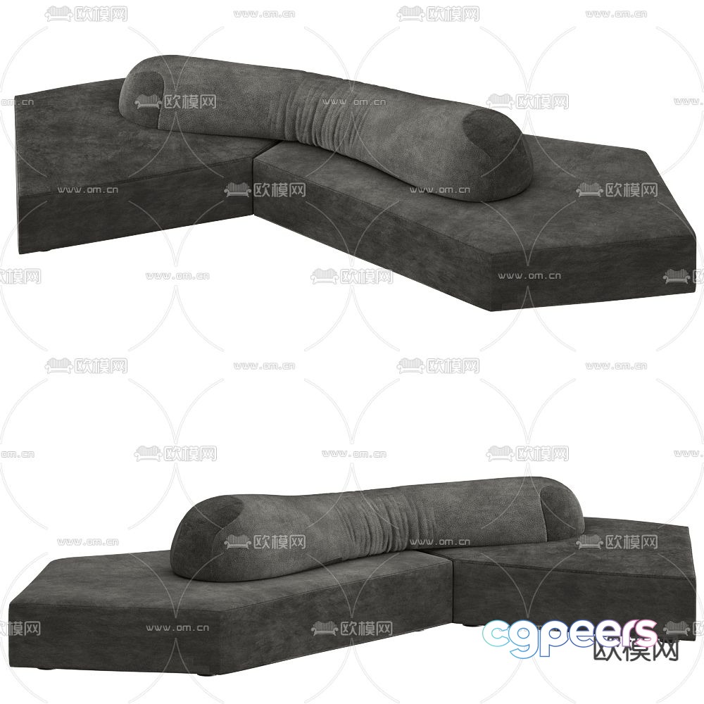 Edra sofa 3d model Edra sofa 3d model
