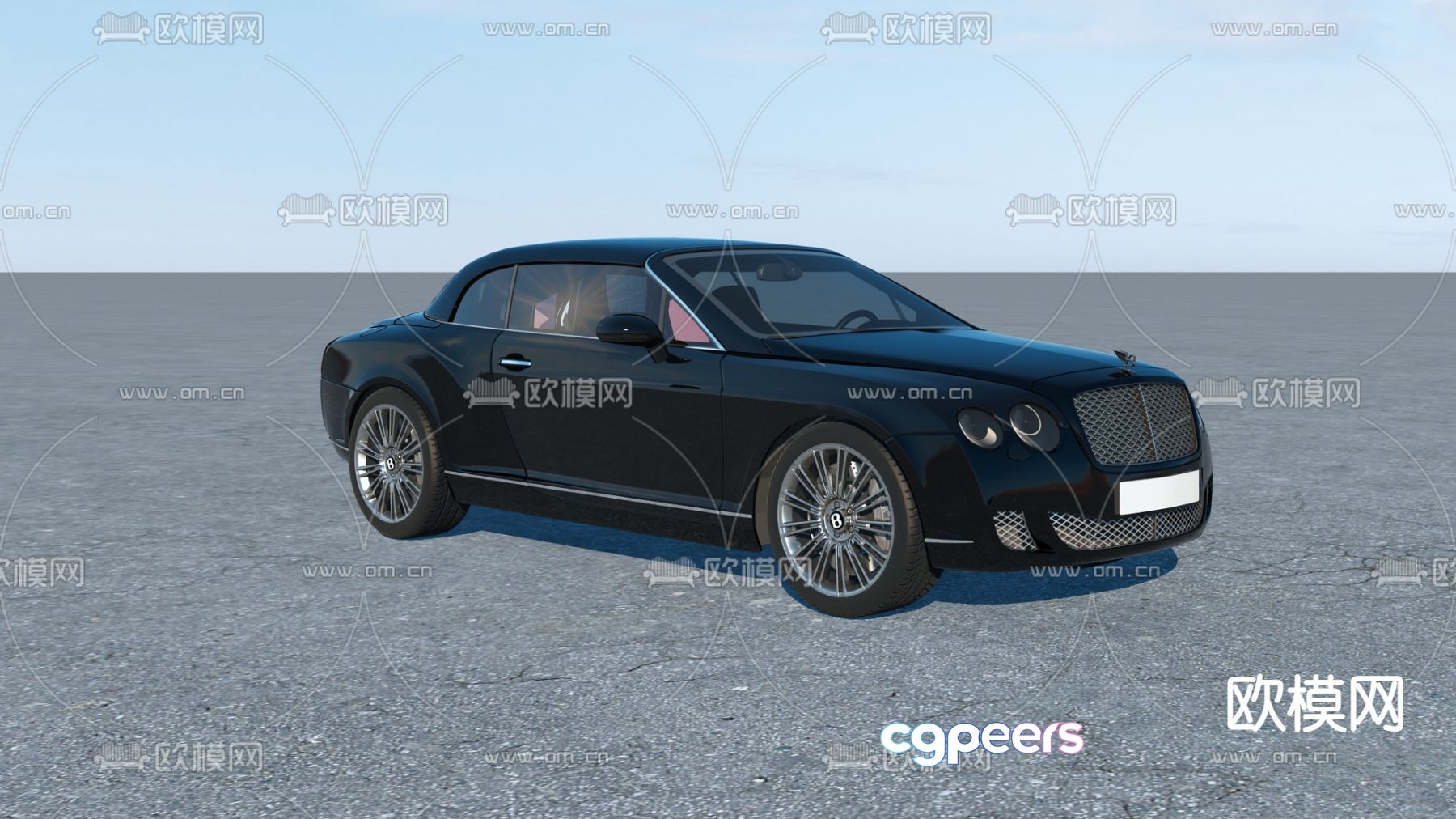 modern car 3d model modern car 3d model
