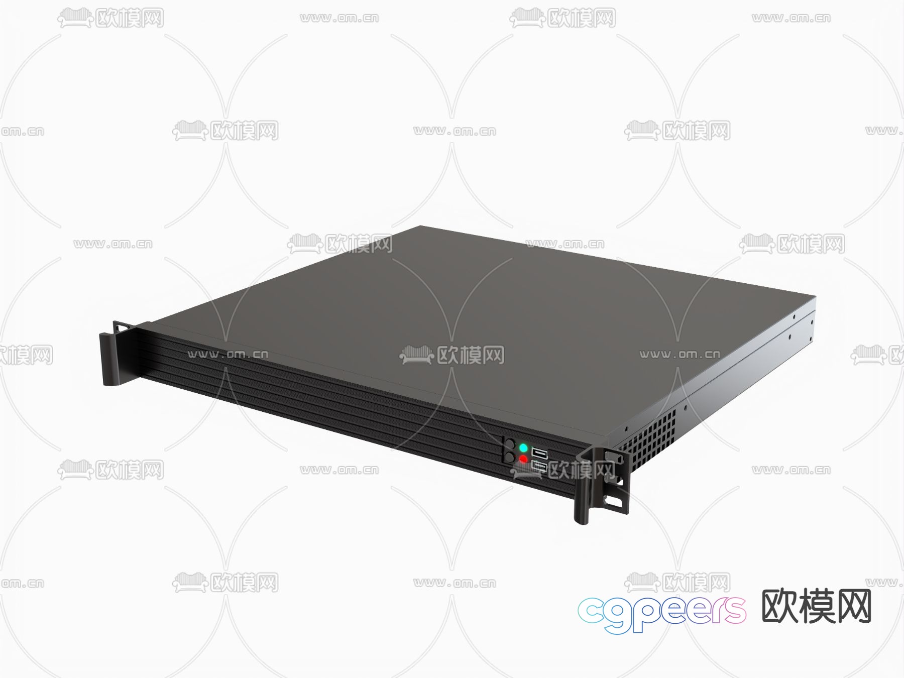 Server industrial computer 3d model Server industrial computer 3d model