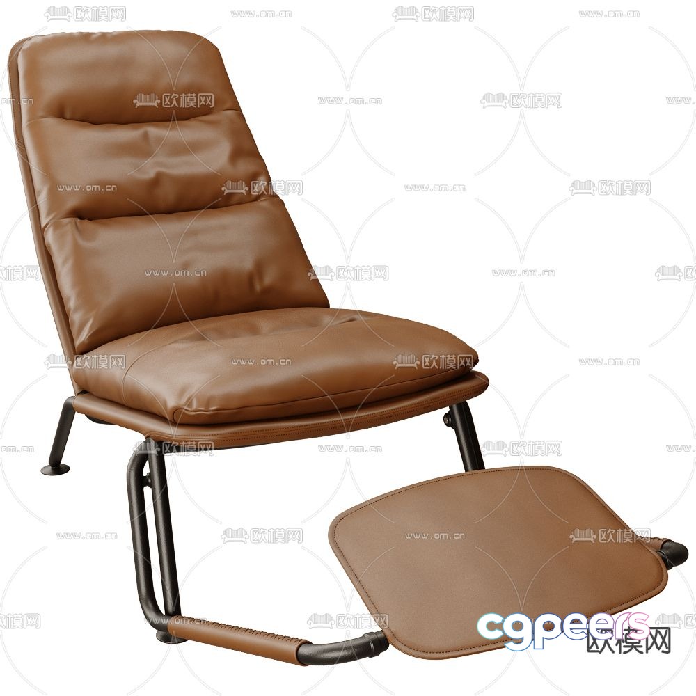 Prostoria lounge chair 3d model Prostoria lounge chair 3d model