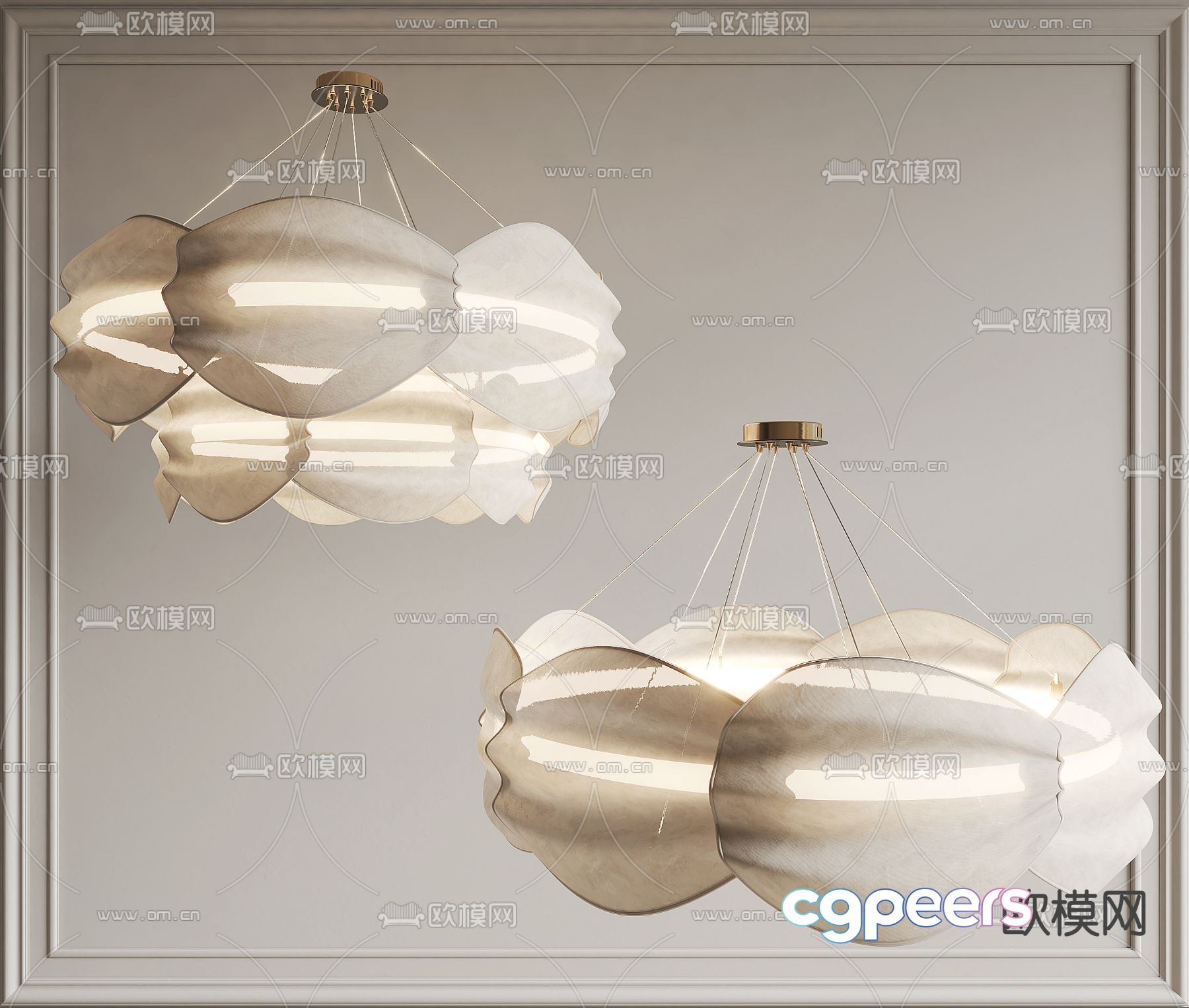 Medieval style chandelier 3d model Medieval style chandelier 3d model