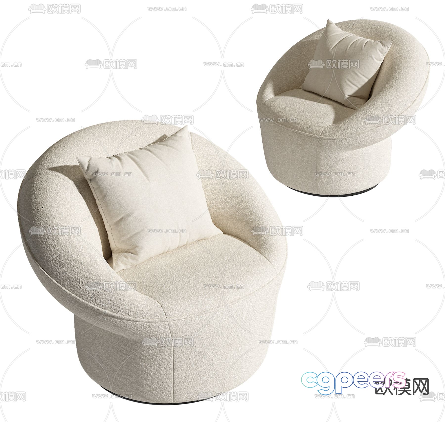 Single sofa 3d model Single sofa 3d model