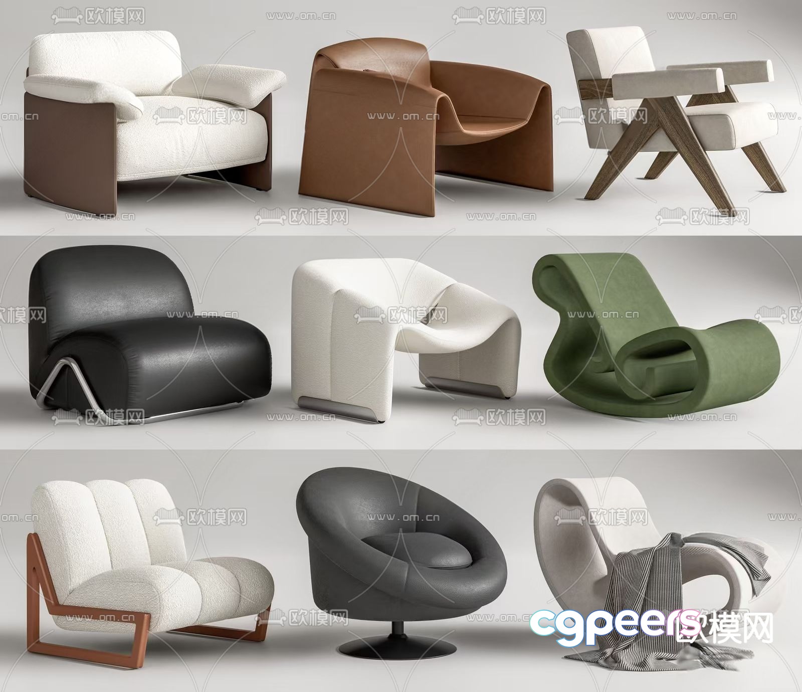 Single sofa 3d model Single sofa 3d model