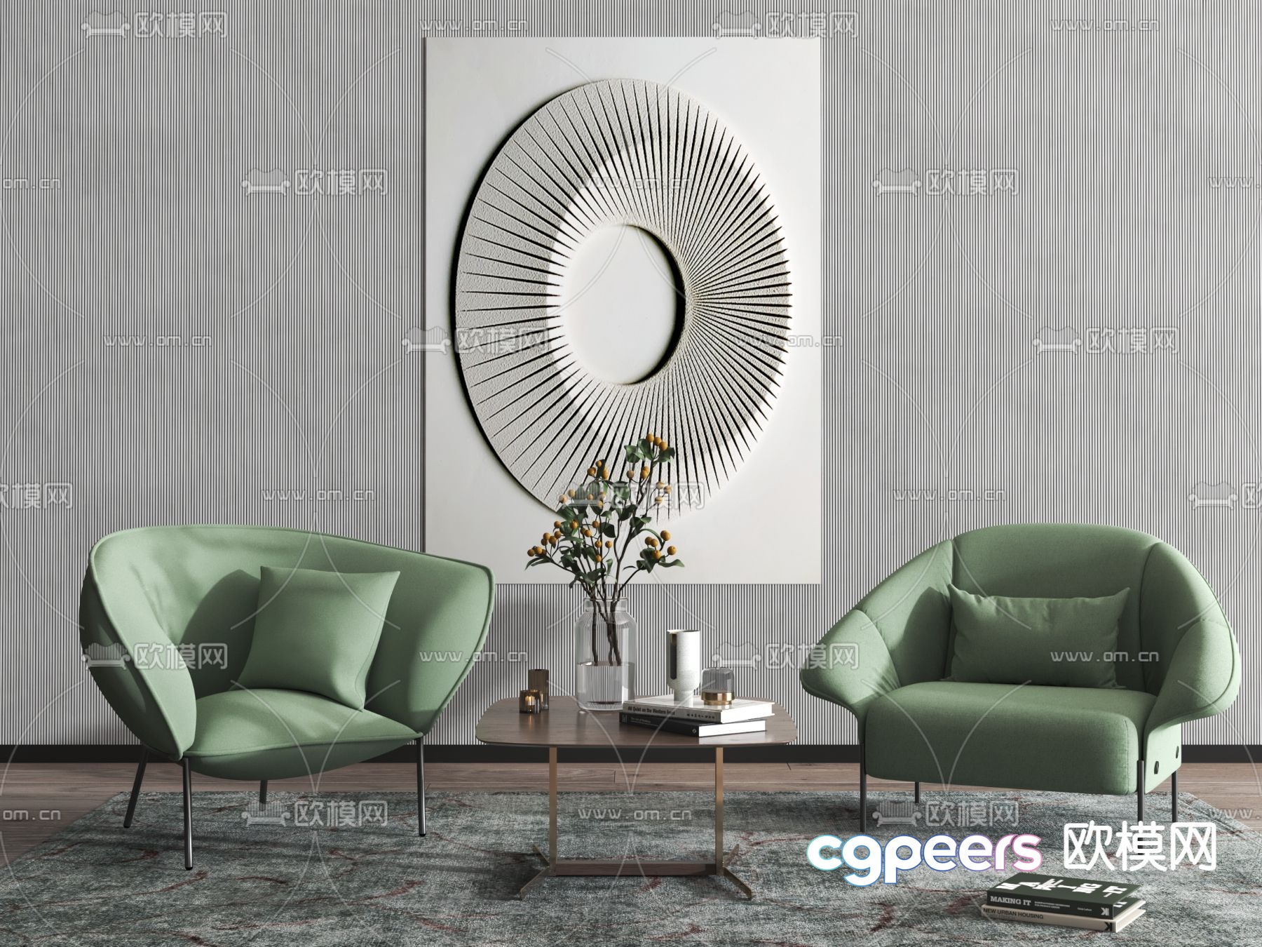 Single sofa 3d model Single sofa 3d model