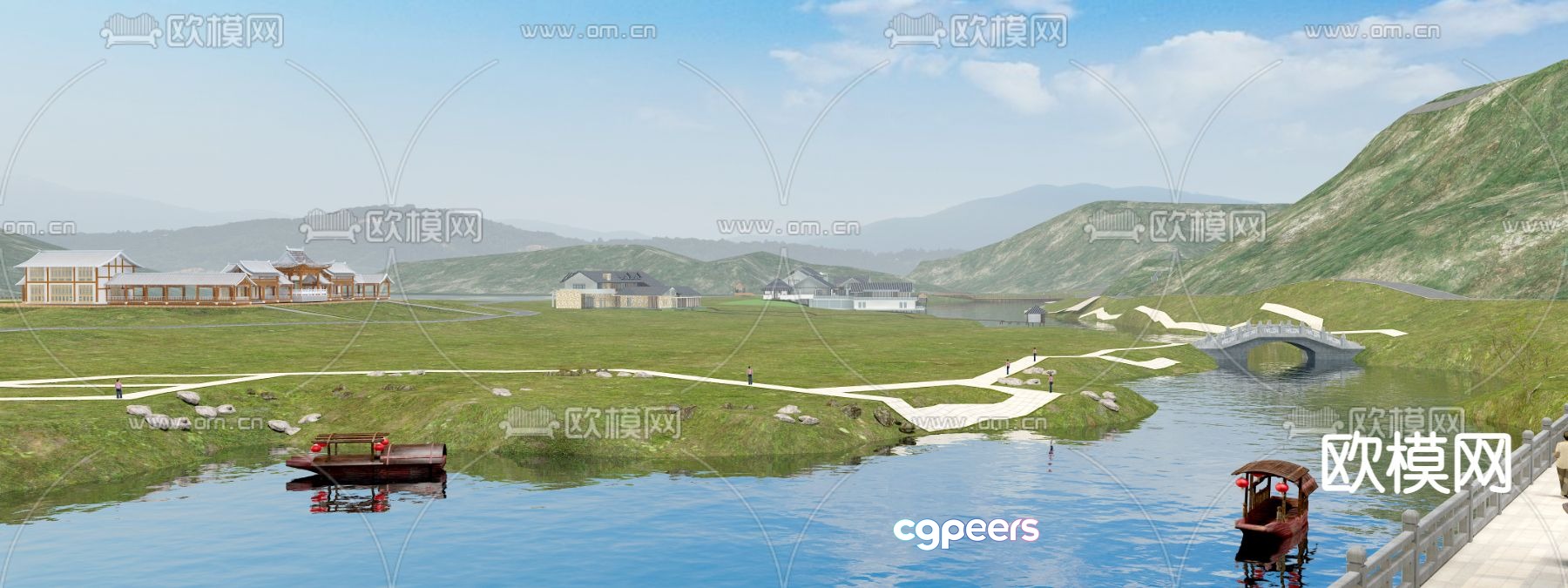 park theme park 3d model park theme park 3d model