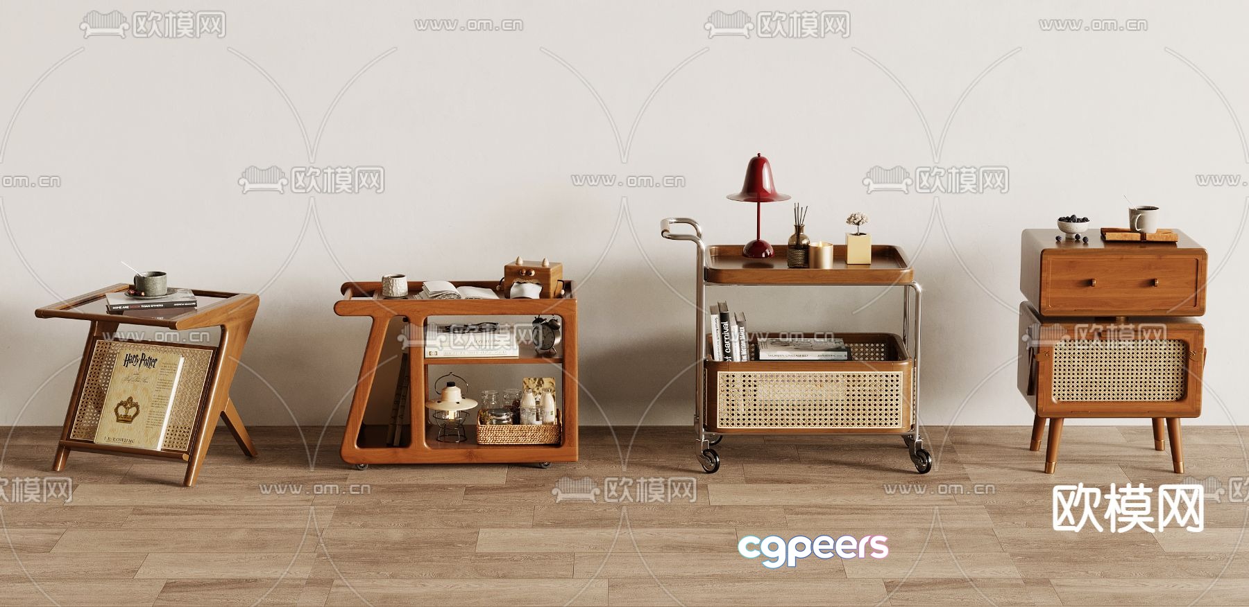 Medieval style side table corner table mobile table 3D model Medieval style side table corner table mobile table 3D model
