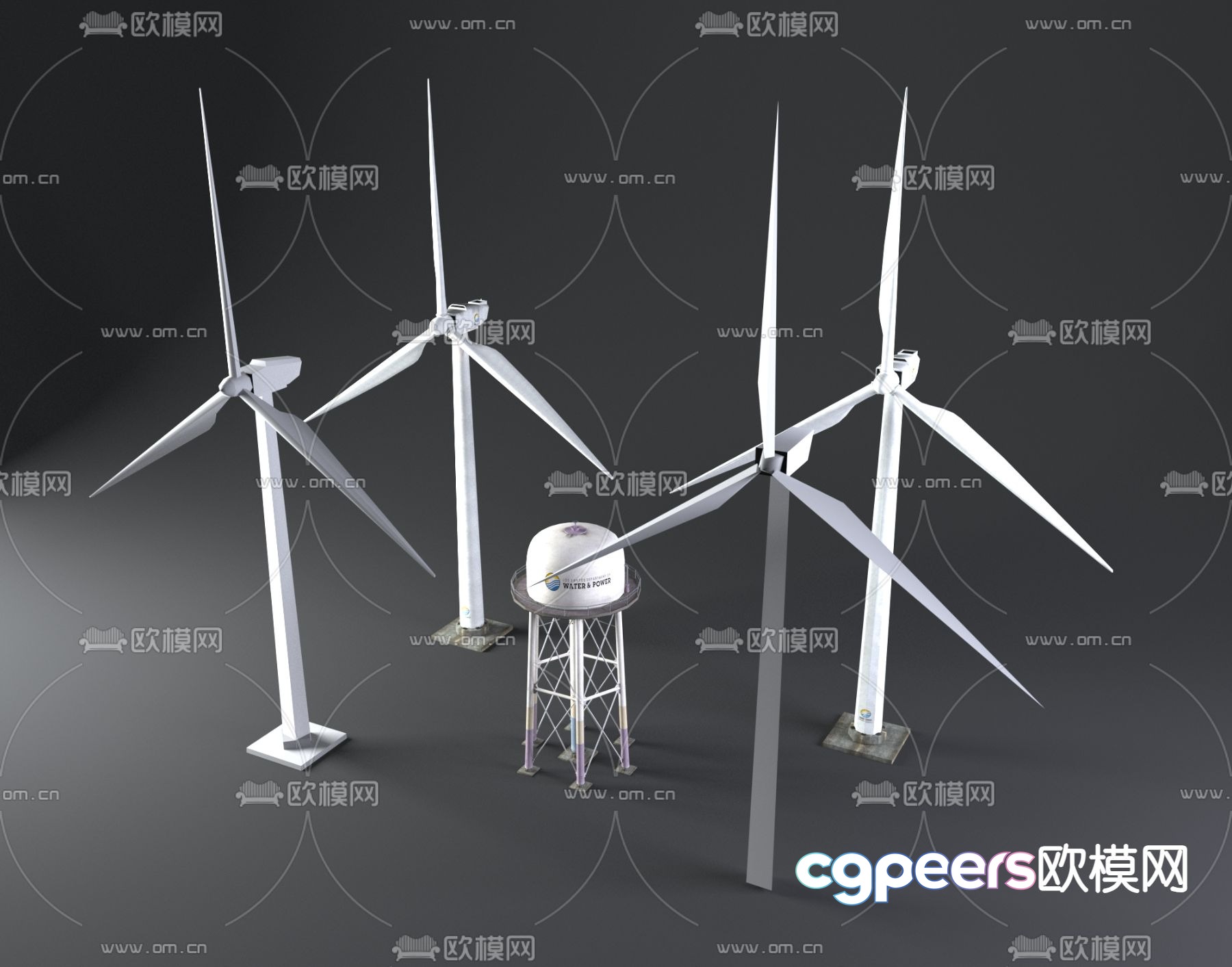 wind turbine windmill 3d model wind turbine windmill 3d model