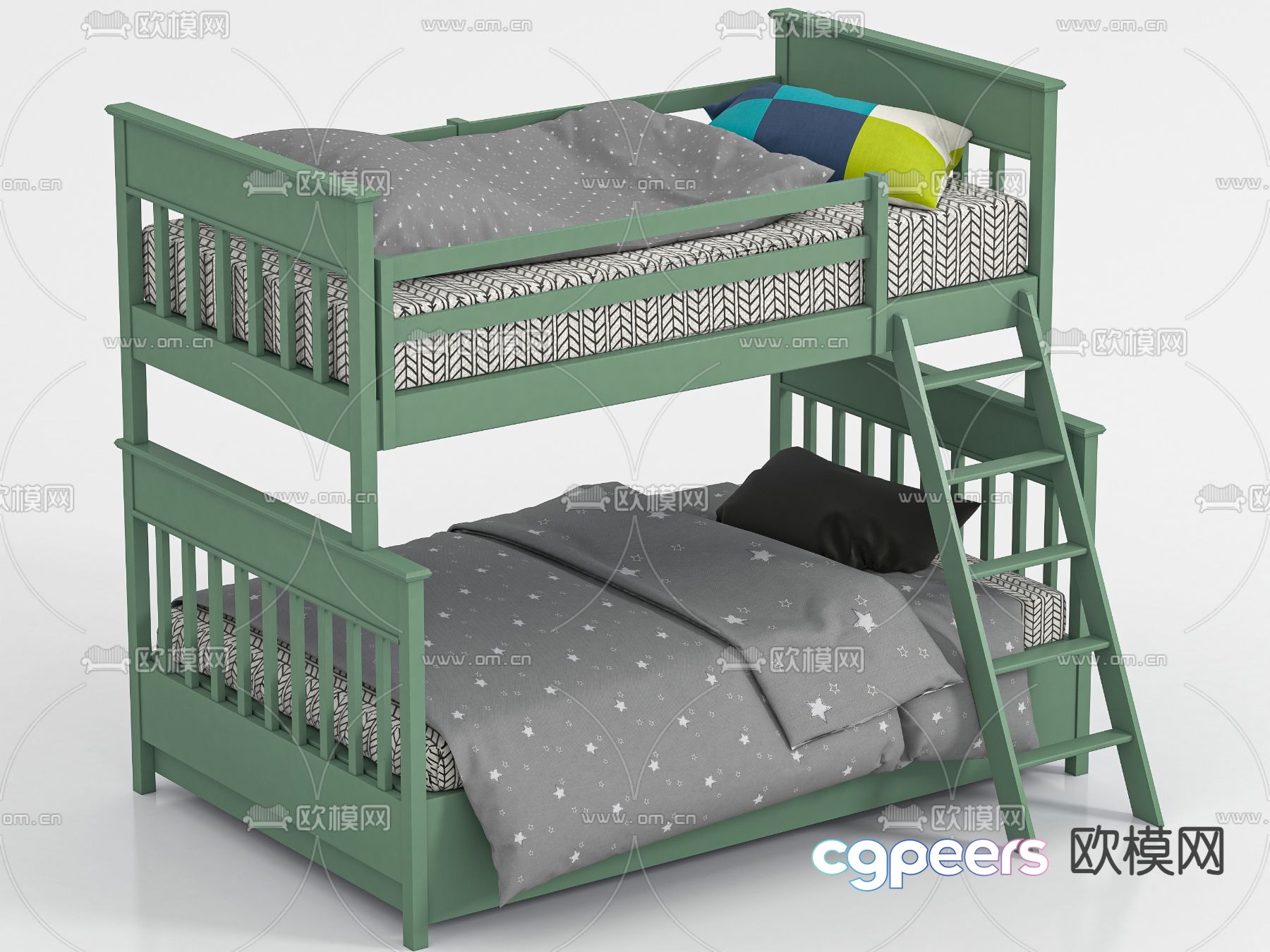Bunk bed bunk bed bunk bed 3d model Bunk bed bunk bed bunk bed 3d model