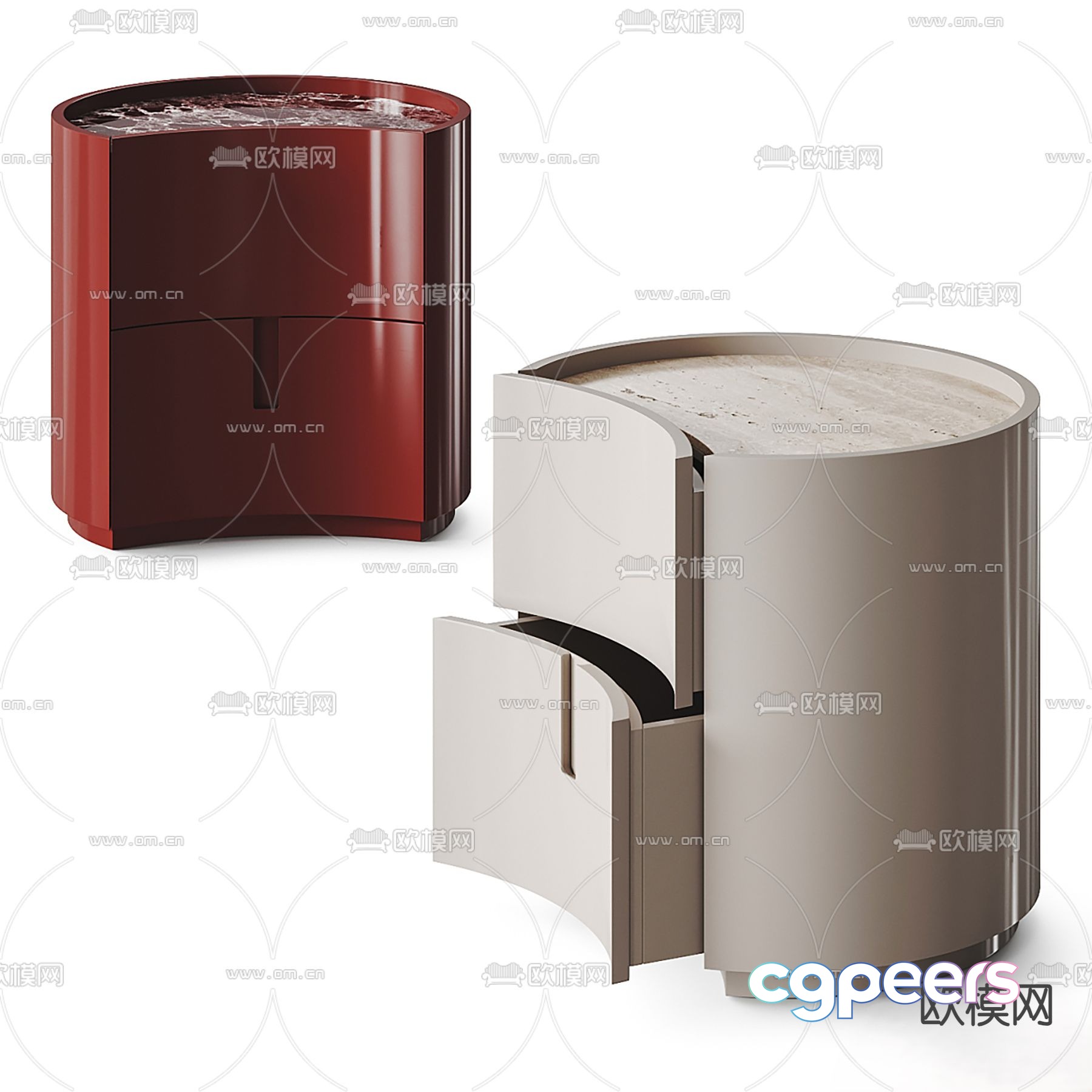 Johnny bedside lamp 3d model Johnny bedside lamp 3d model