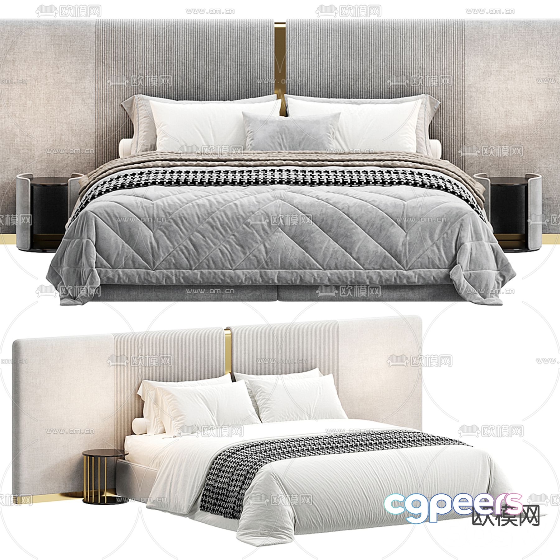 Rugiano double bed d model Rugiano double bed d model