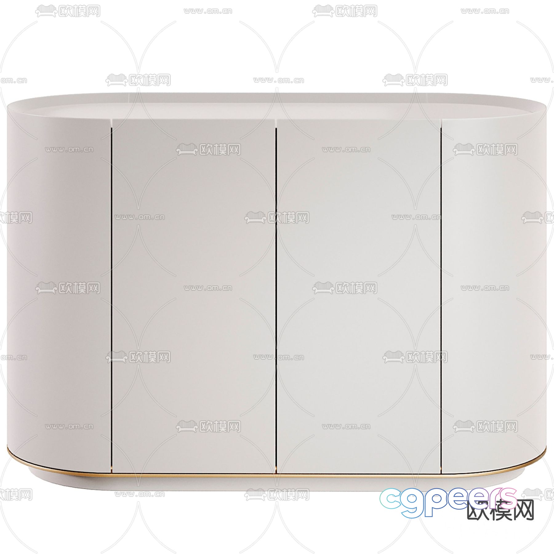 Bedside table side cabinet 3d model Bedside table side cabinet 3d model