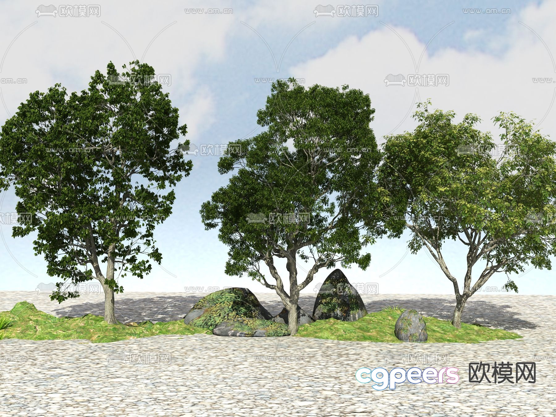 Tree Landscape Tree 3D Model Tree Landscape Tree 3D Model