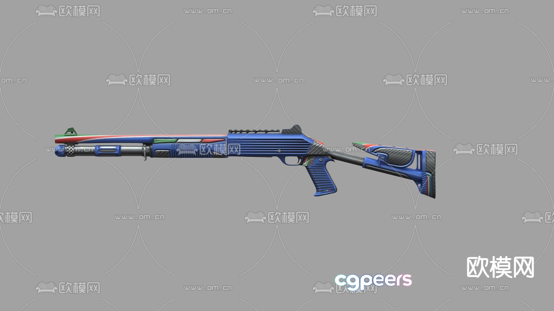 automatic rifle gun 3d model automatic rifle gun 3d model