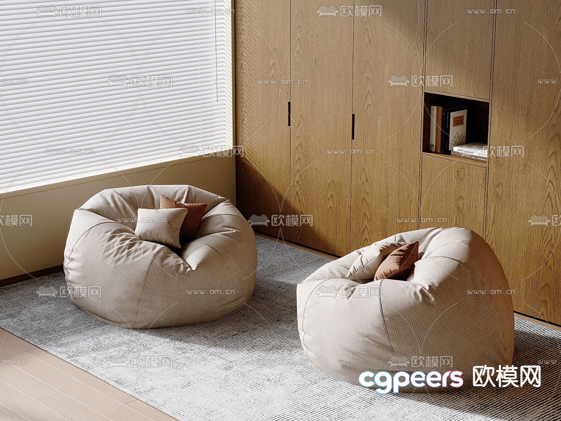 Bean bag sofa 3d model Bean bag sofa 3d model