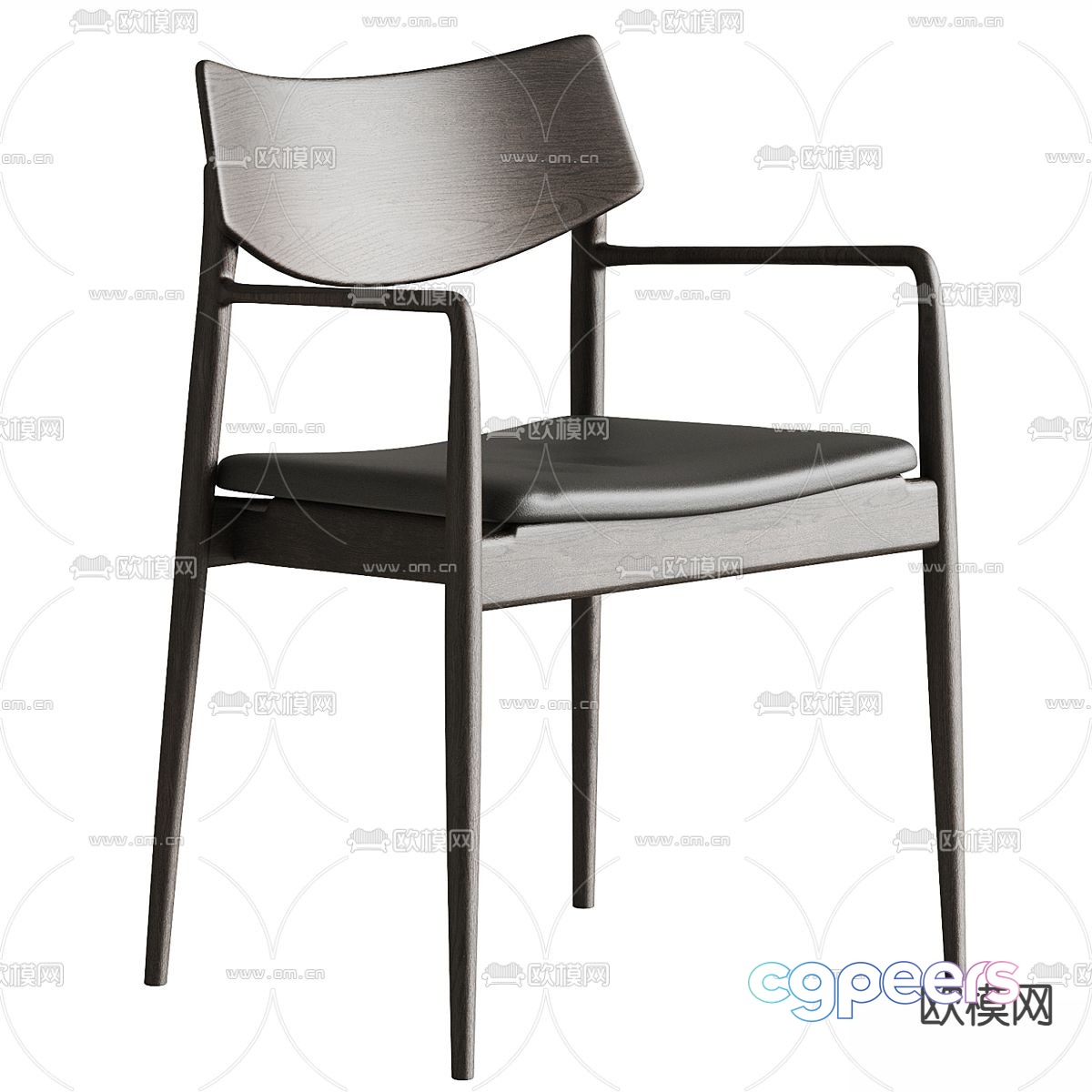 KARIMOKU CASE chair dining chair 3d model KARIMOKU CASE chair dining chair 3d model