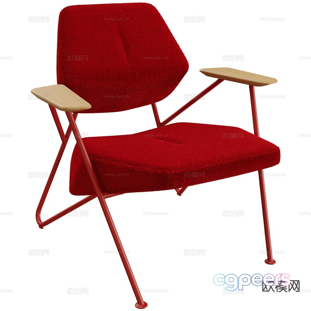 Prostoria lounge chair 3d model Prostoria lounge chair 3d model