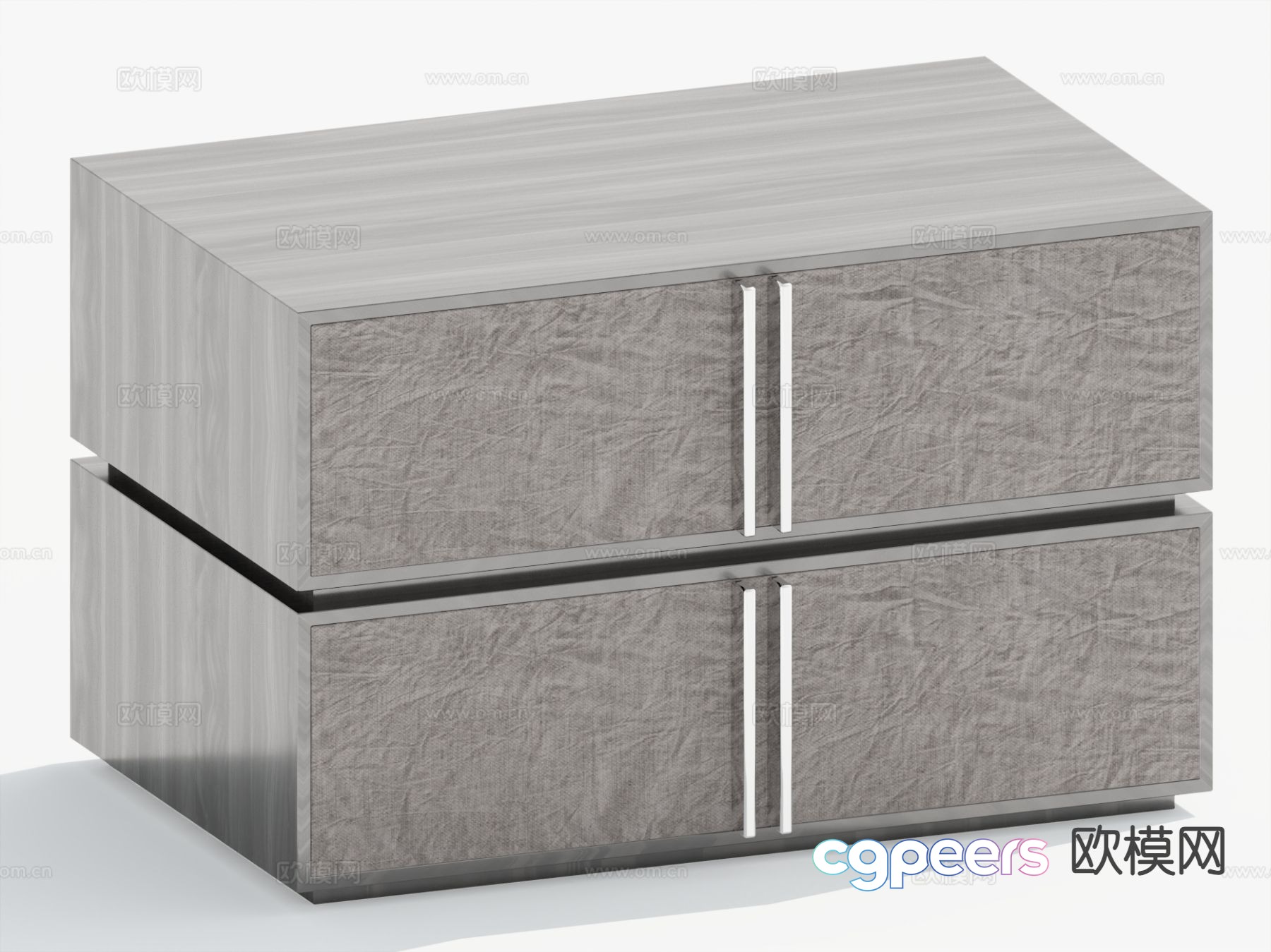 Modern bedside table 3d model Modern bedside table 3d model
