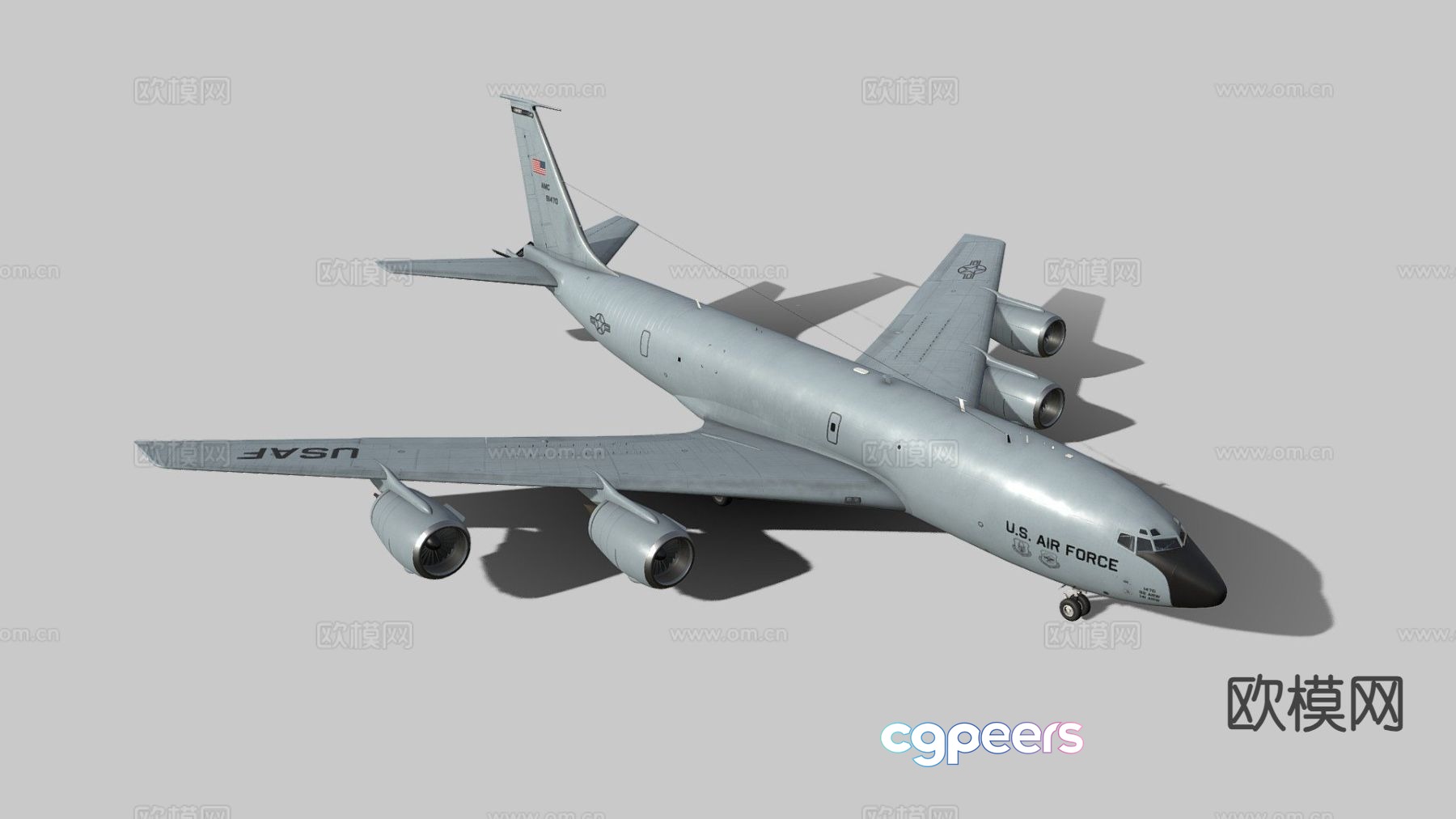 Aircraft passenger plane 3d model Aircraft passenger plane 3d model