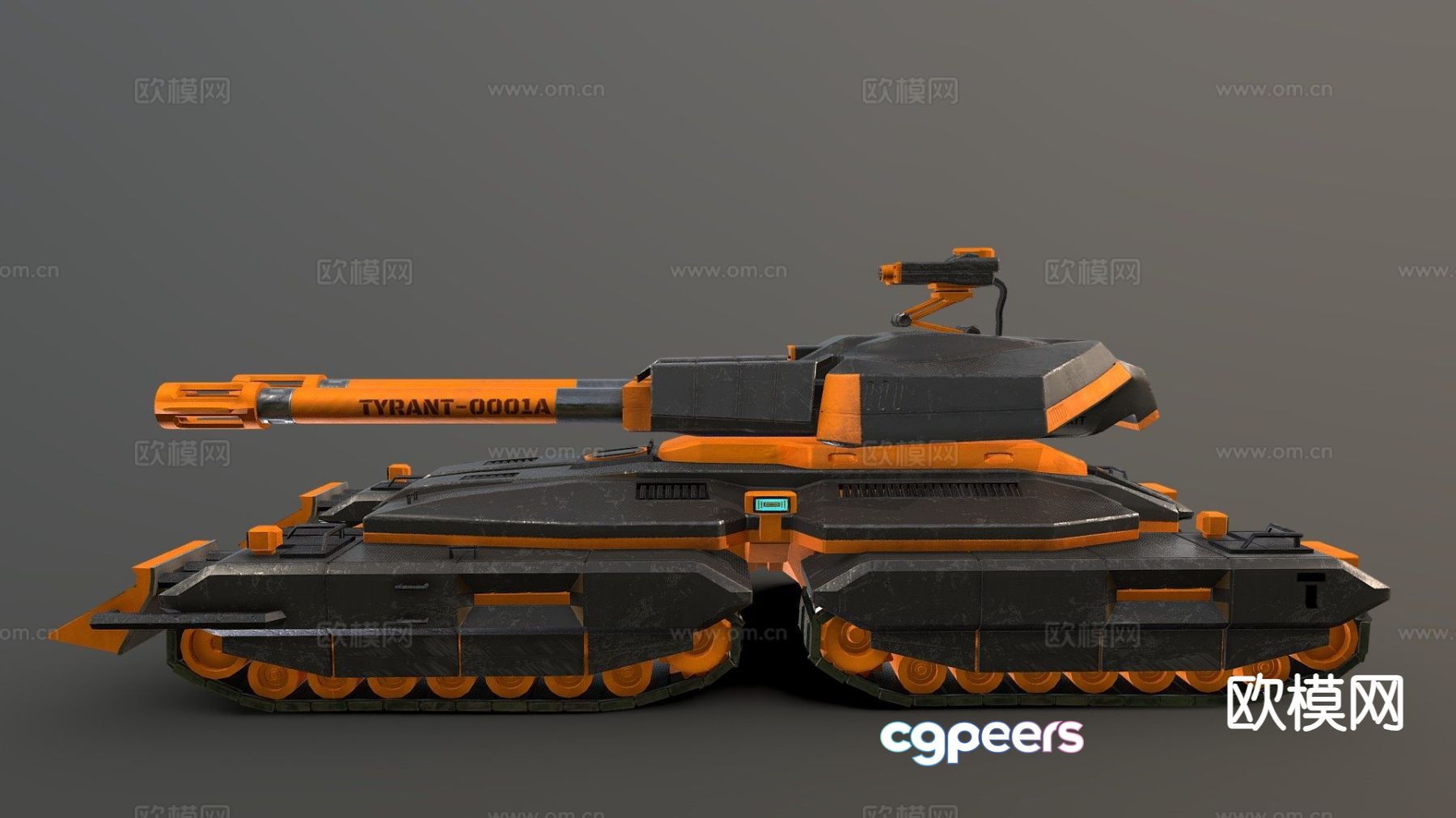 Tank Tyrant 3d model Tank Tyrant 3d model