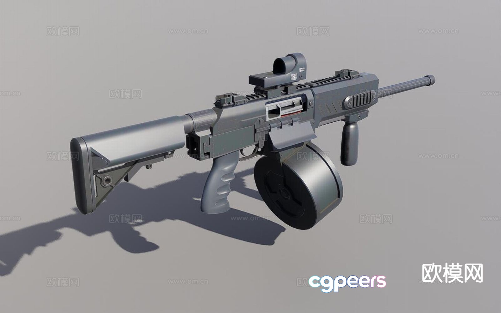 Tactical shotgun 3d model Tactical shotgun 3d model