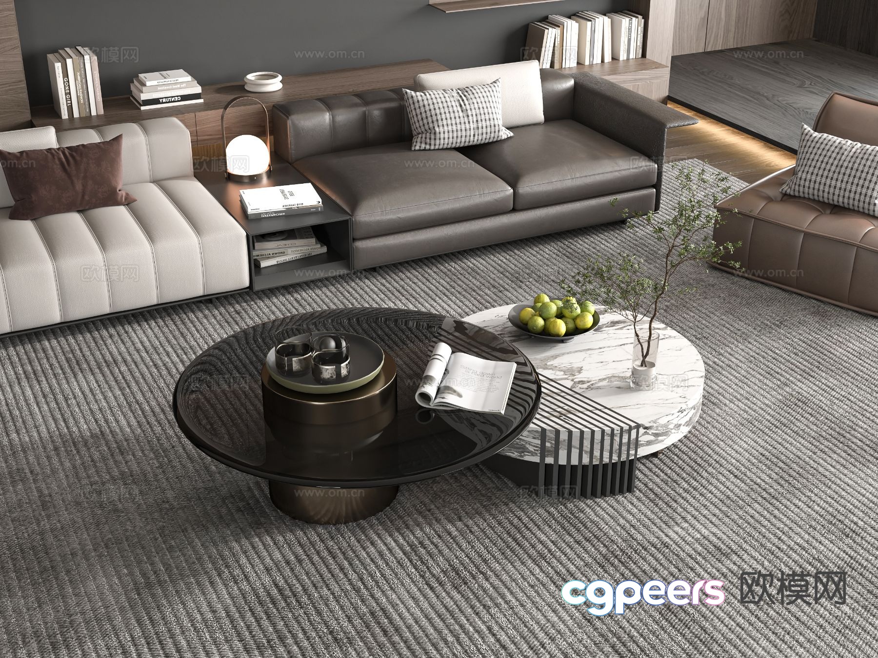 3D model of mother-in-law coffee table 3D model of mother-in-law coffee table