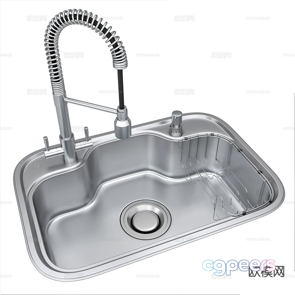 Modern sink sink 3d model Modern sink sink 3d model