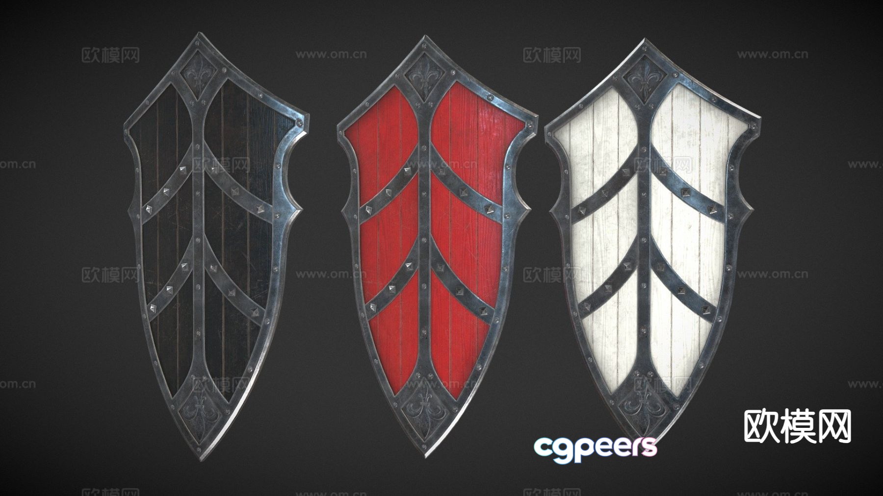 knight shield shield anime prop 3d model knight shield shield anime prop 3d model