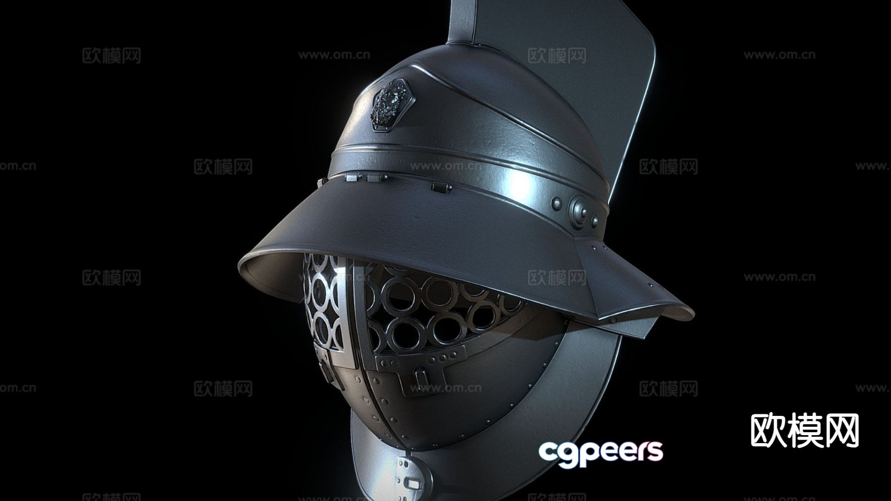 gladiator helmet 3d model gladiator helmet 3d model